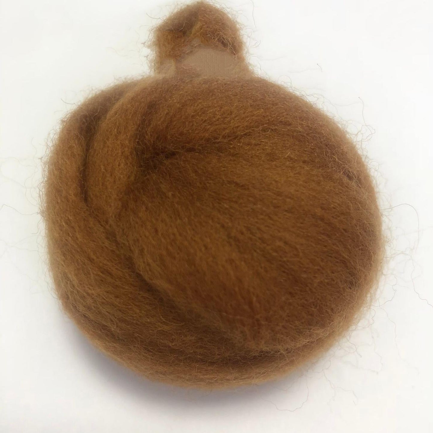 Needle Felting Wool Roving Brown 66s Merino Wool Roving For Felting Needle Felting Supplies