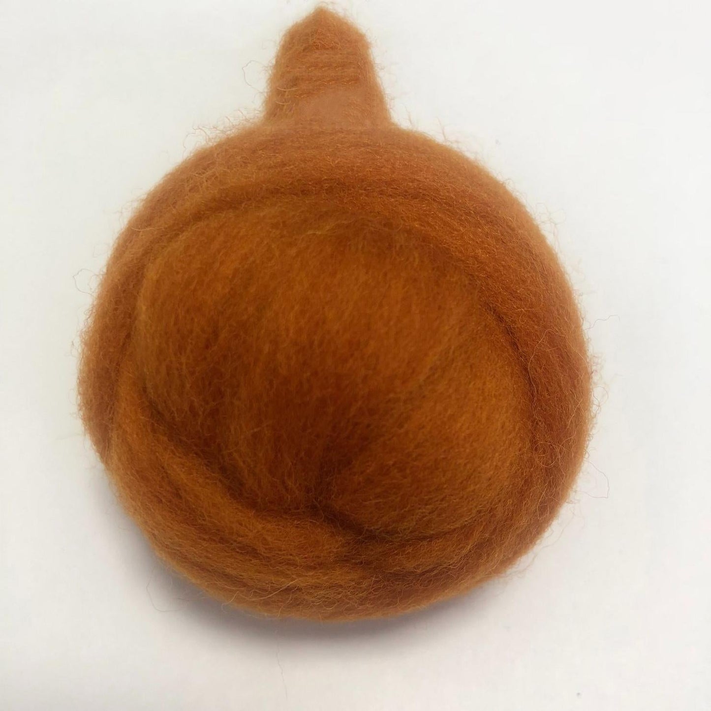 Needle Felting Wool Roving Yellow Brown 66s Merino Wool Roving For Felting Needle Felting Supplies