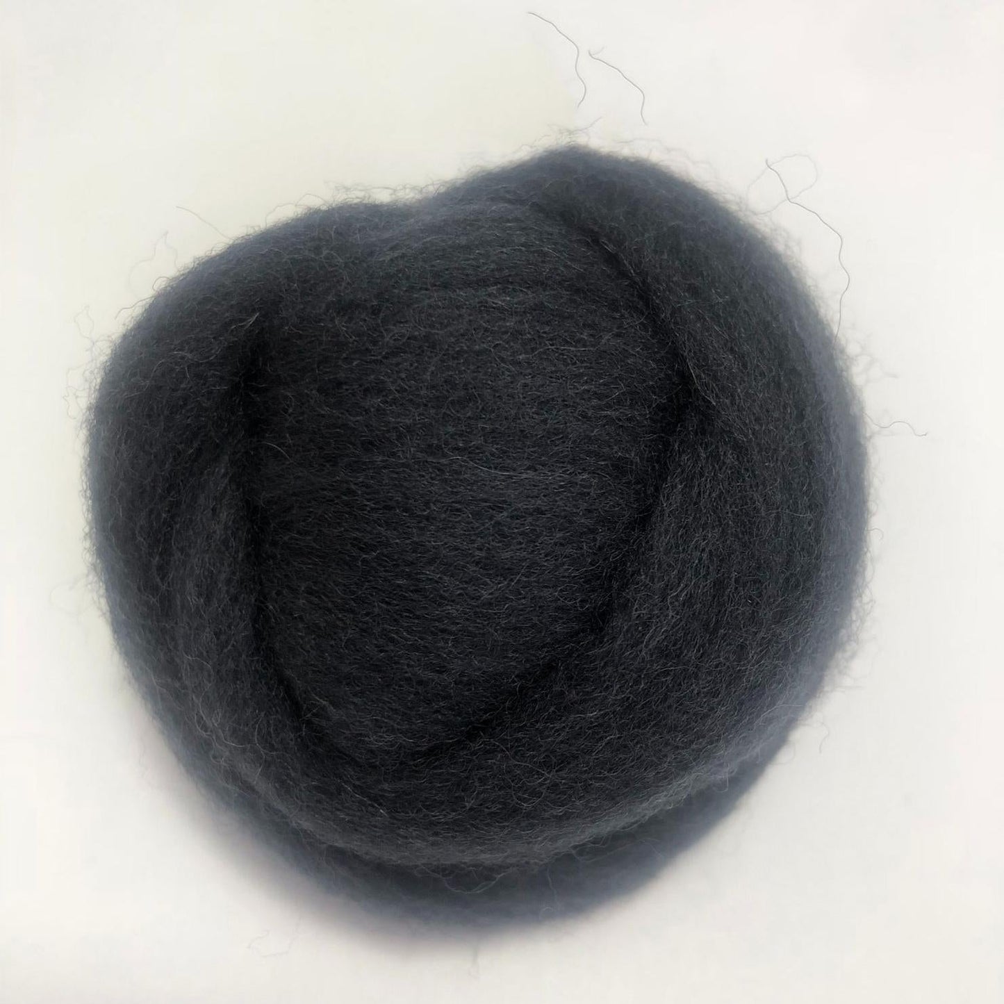 Needle Felting Wool Roving Blue Gray 66s Merino Wool Roving For Felting Needle Felting Supplies