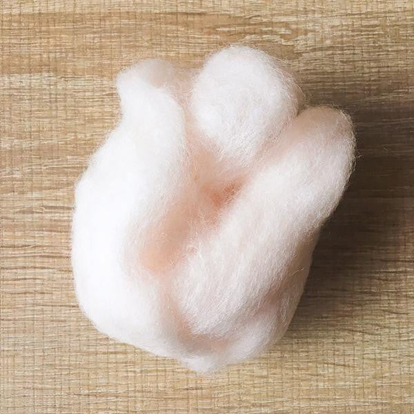 Needle felted supplies wool felting Green wool Roving for felting short fabric