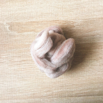 Needle felted wool felting mix hamster wool Roving for felting supplies short fabric easy felt