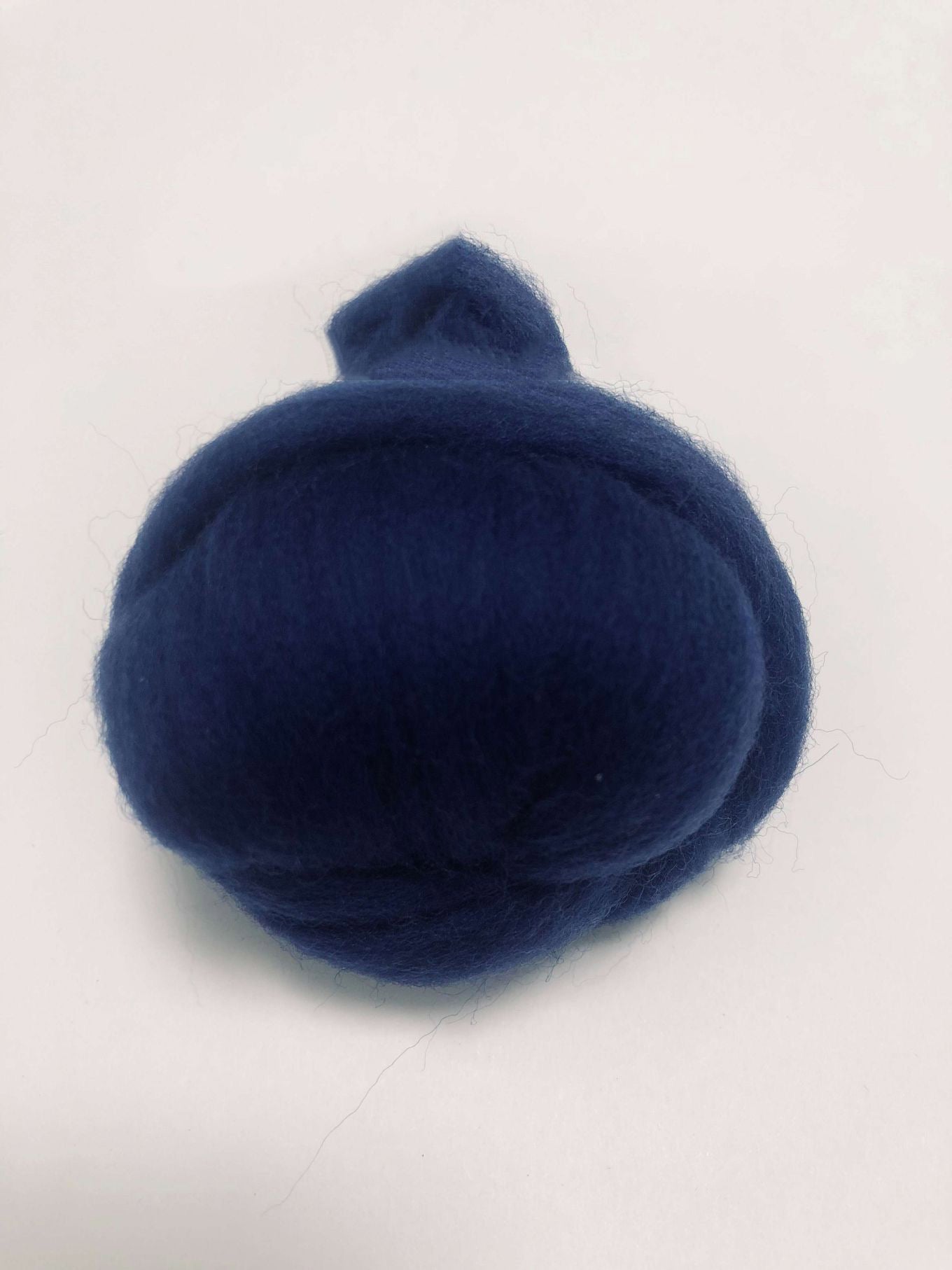 Needle Felting Wool Roving Seabed Blue 66s Merino Wool Roving For Felting Needle Felting Supplies