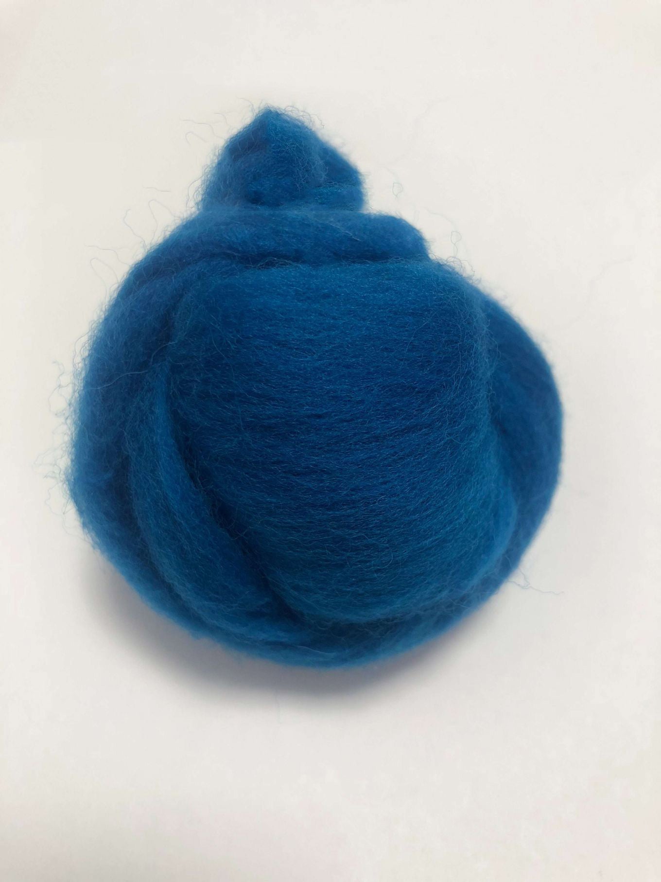 Needle Felting Wool Roving Berlin Blue 66s Merino Wool Roving For Felting Needle Felting Supplies