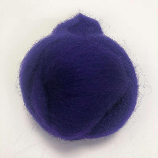 Needle Felting Wool Roving Dark Purple 66s Merino Wool Roving For Felting Needle Felting Supplies