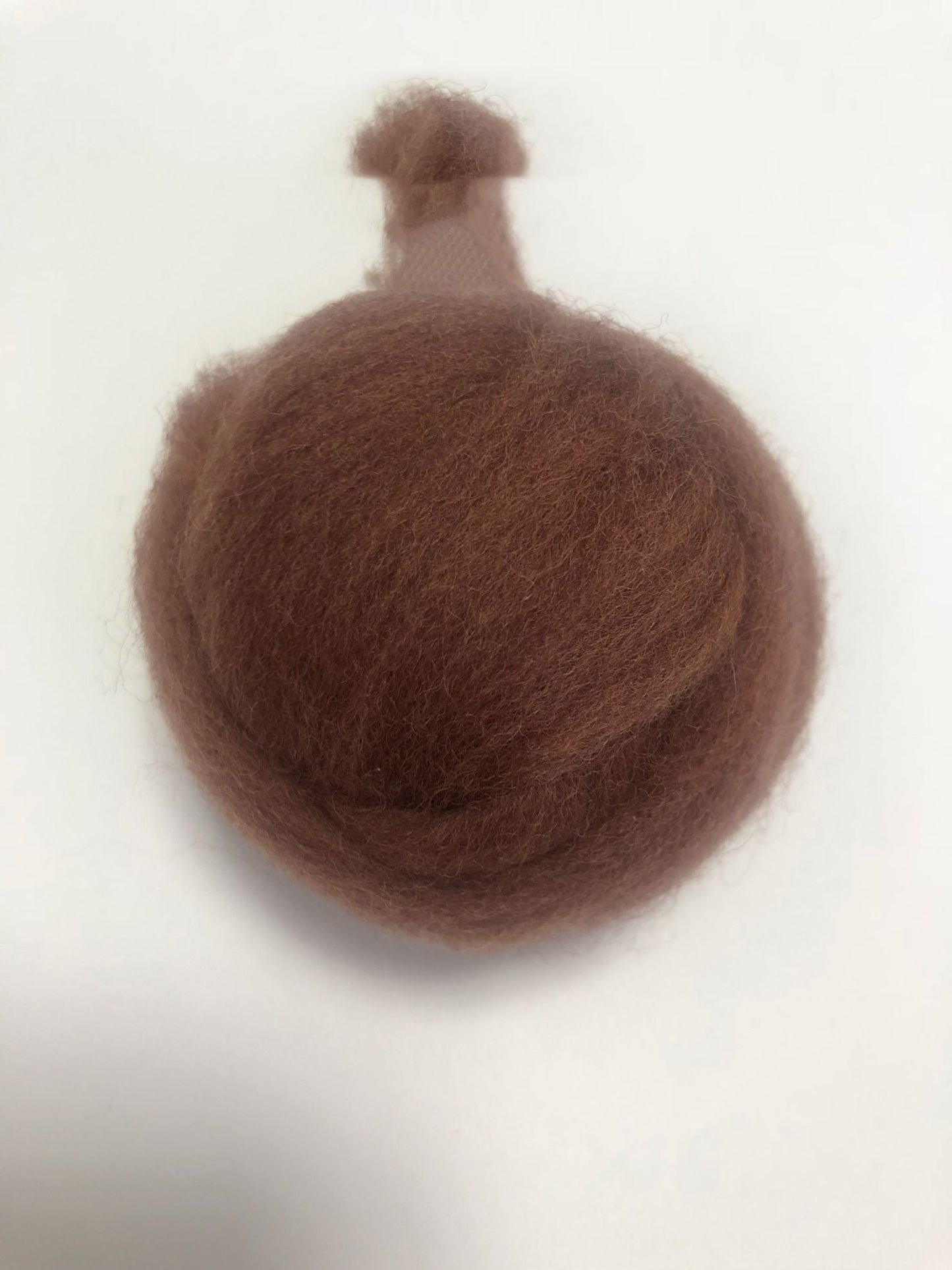 Needle Felting Wool Roving Tree Coffee 66s Merino Wool Roving For Felting Needle Felting Supplies