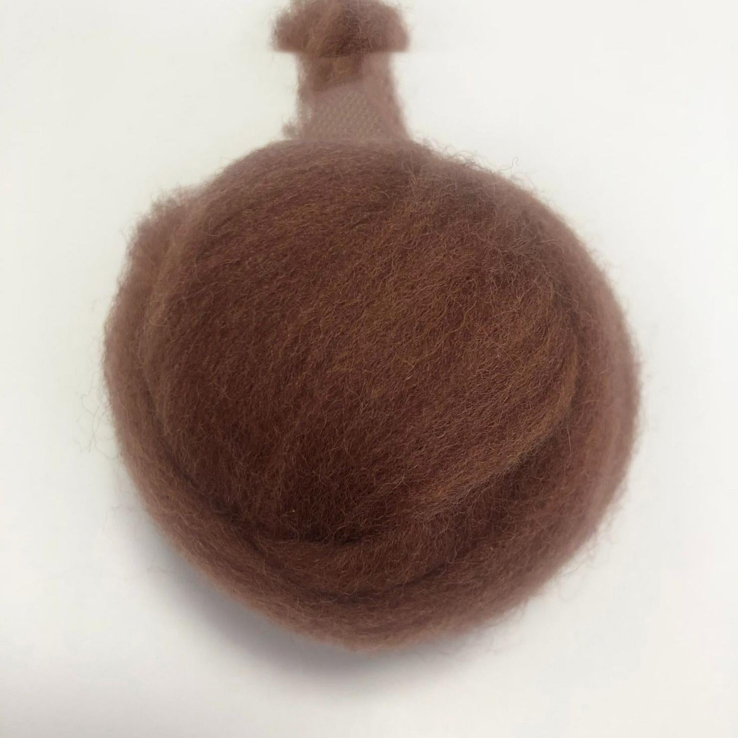 Needle Felting Wool Roving Tree Coffee 66s Merino Wool Roving For Felting Needle Felting Supplies