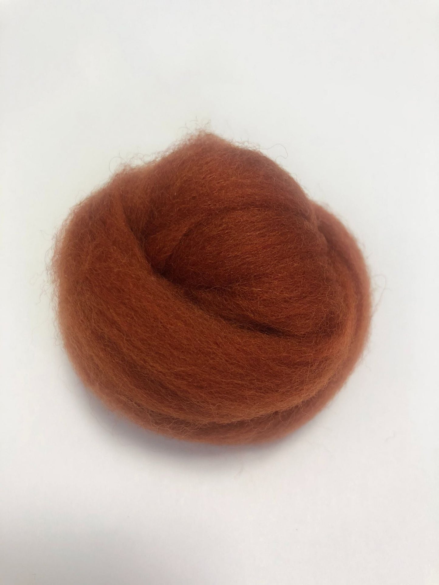 Needle Felting Wool Roving Dark Brown 66s Merino Wool Roving For Felting Needle Felting Supplies