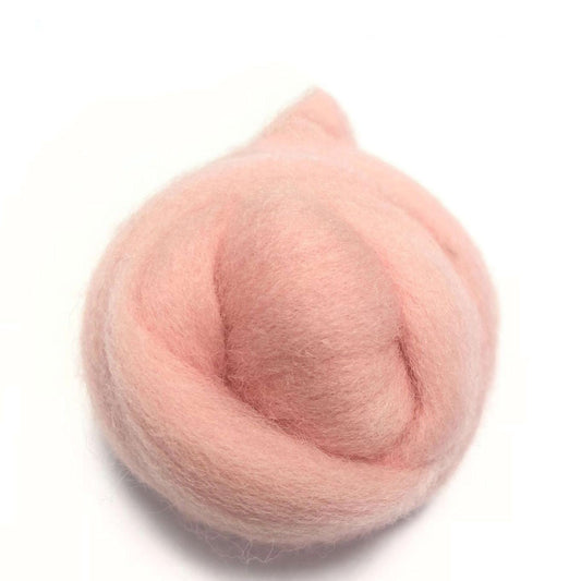 Needle Felting Wool Roving Dark Pink 66s Merino Wool Roving For Felting Needle Felting Supplies