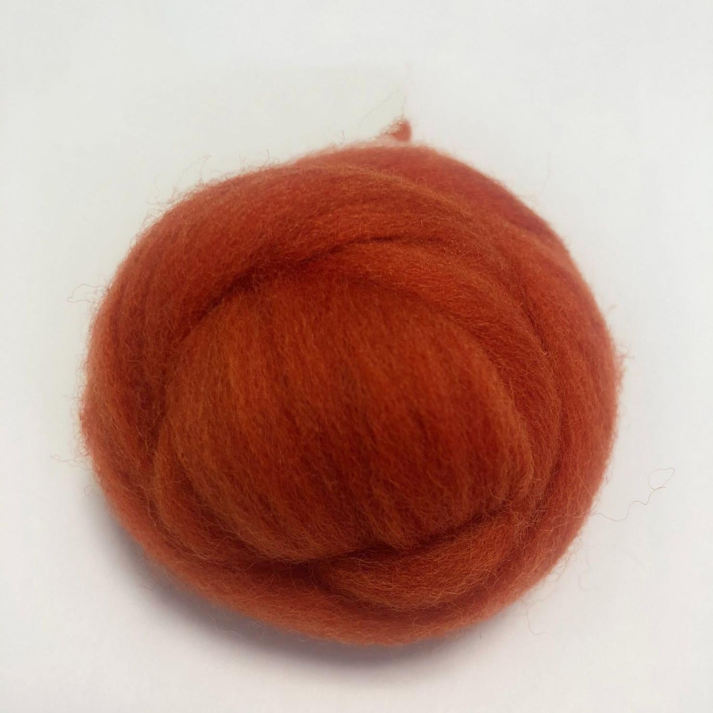 Needle Felting Wool Roving Red Brown 66s Merino Wool Roving For Felting Needle Felting Supplies