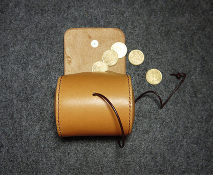 Leather Pattern Leather Coin Wallet Patterns Barrel Coin Case Leather Craft Patterns Leather Templates