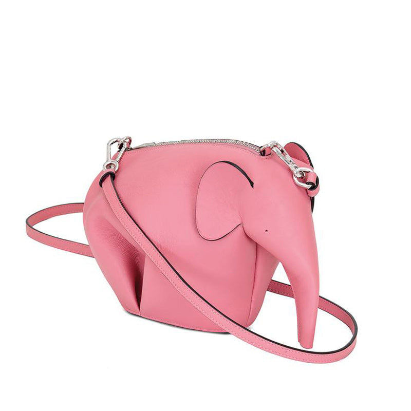 Cute Women Leather Elephant Side Bag Pattern Leather Pattern Women Elephant Crossbody Bag Leather Craft Patterns