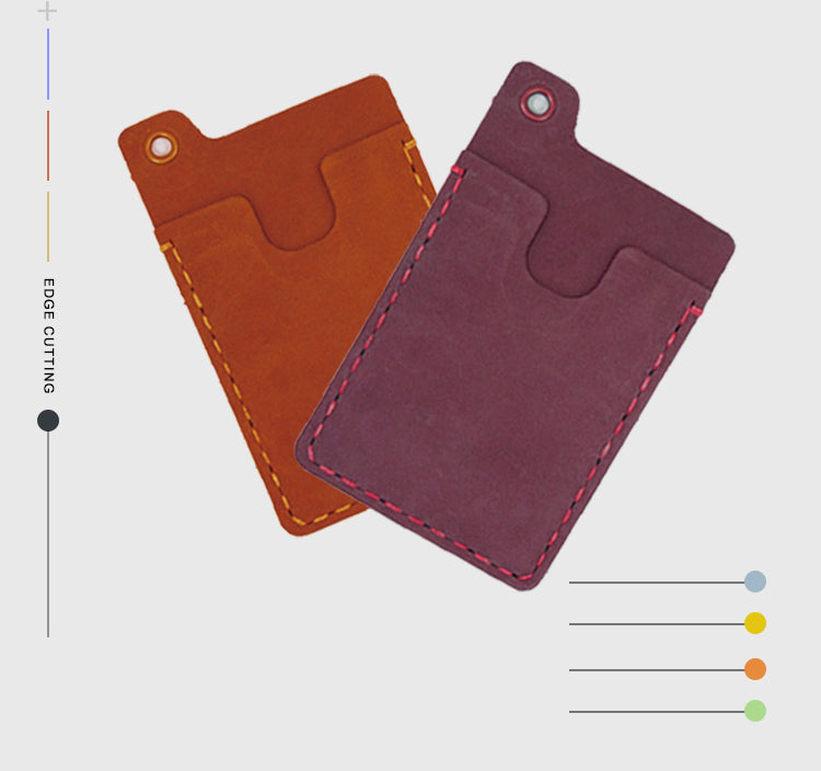 Leather Pattern Leather Card Holder Pattern ID Badge Holder Leather Craft Patterns Leather Templates