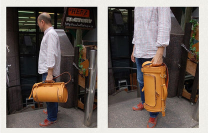 Mens Leather Barrel Weekender Bag Patterns Leather Pattern Large Travel Bag Leather Craft Pattern