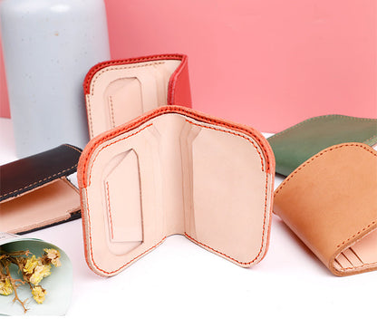 Women Leather Pattern Leather Billfold Wallets Pattern Small Wallet Leather Craft Pattern Leather Templates