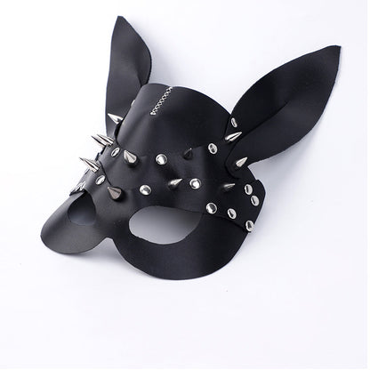 Leather Pattern Leather Halloween Mask Pattern Fox Bunny Mask Leather Craft Pattern Leather Templates