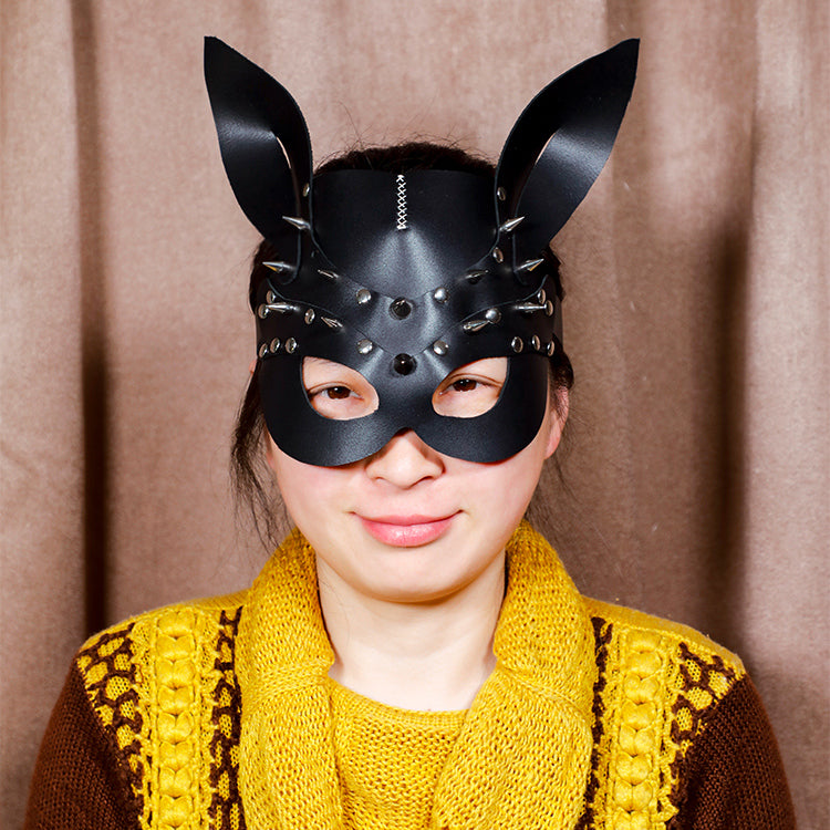 Leather Pattern Leather Halloween Mask Pattern Fox Bunny Mask Leather Craft Pattern Leather Templates