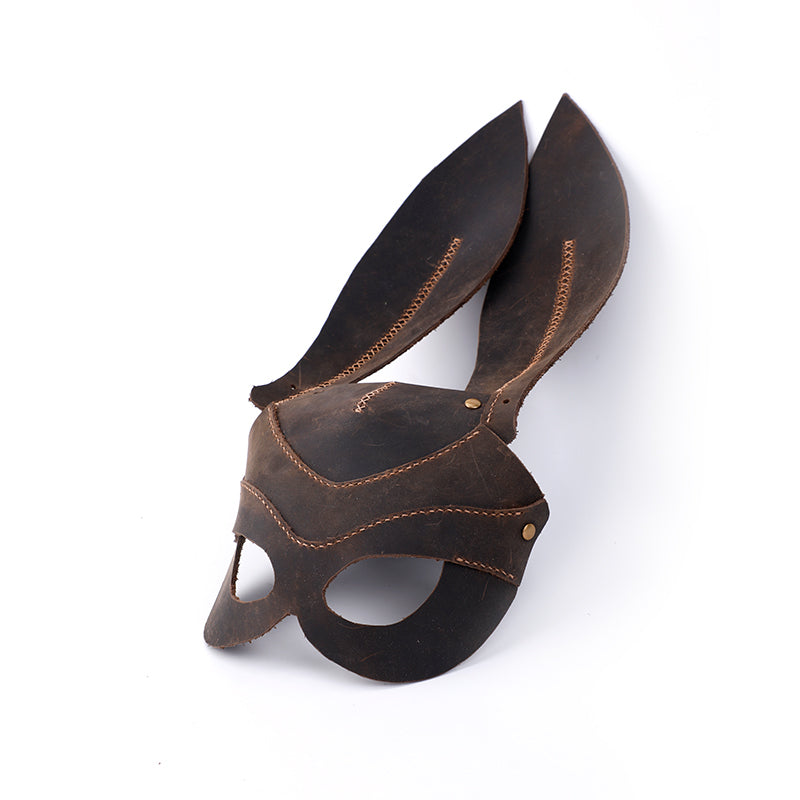 Leather Pattern Leather Halloween Mask Pattern Fox Bunny Mask Leather Craft Pattern Leather Templates