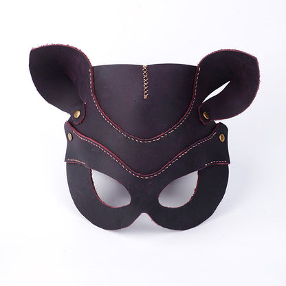 Leather Pattern Leather Halloween Mask Pattern Fox Bunny Mask Leather Craft Pattern Leather Templates