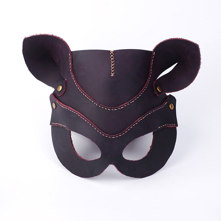 Leather Pattern Leather Halloween Bear Mask Pattern Bunny Mask Leather Craft Pattern Leather Templates