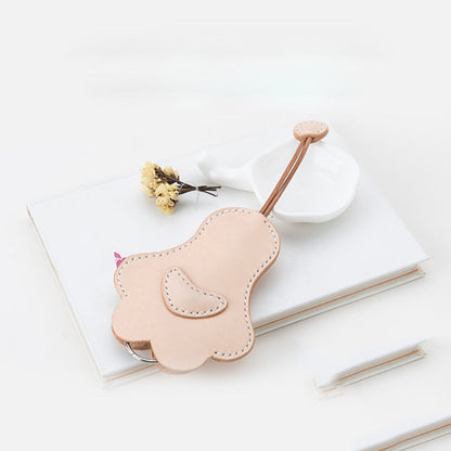 Cute Leather Pattern Leather Key Holders Pattern Cat Paw Keyring Leather Craft Pattern Leather Templates