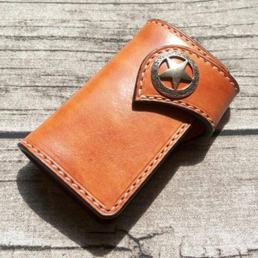 Leather Pattern Leather Key Wallet Pattern Biker Wallet Leather Craft Pattern Leather Templates