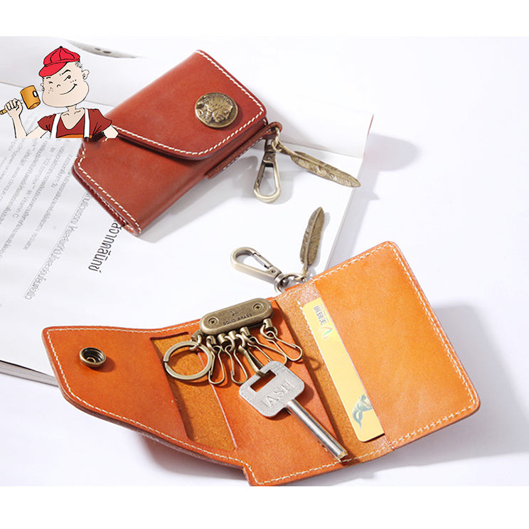 Leather Pattern Leather Key Wallets Pattern Key Holders Leather Craft Patterns Leather Templates