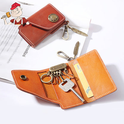 Leather Pattern Leather Key Wallets Pattern Key Holders Leather Craft Patterns Leather Templates