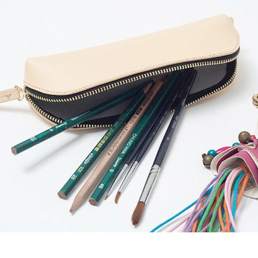 Leather Pattern Leather Pencil Bag Pouch Pattern Pencil Cases with Zipper Leather Craft Pattern Leather Templates