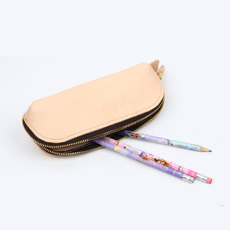 Leather Pattern Leather Pencil Cases Pattern Pencil Bag Pouch with Zipper Leather Craft Pattern Leather Templates