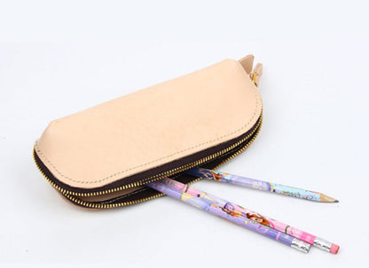 Leather Pattern Leather Pencil Cases Pattern Pencil Bag Pouch with Zipper Leather Craft Pattern Leather Templates