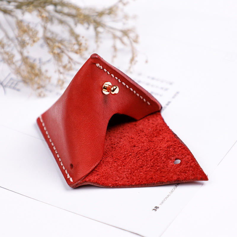 Leather Pattern Leather Pyramid Shape Pouch Pattern Horseshoe Coin Holder Leather Craft Patterns Leather Templates