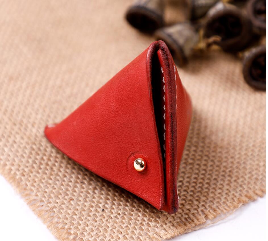 Leather Pattern Leather Pyramid Shape Pouch Pattern Horseshoe Coin Holder Leather Craft Patterns Leather Templates