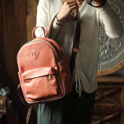 Leather School Backpack Pattern Leather Pattern Satchel Backpack Leather Craft Pattern