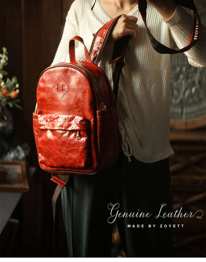 Leather School Backpack Pattern Leather Pattern Satchel Backpack Leather Craft Pattern