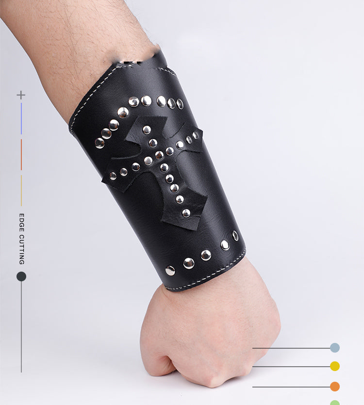 Leather Pattern Leather Wrist Armor Pattern Gauntlet Wristband Leather Craft Pattern Leather Templates