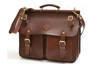 Mens Leather Large Briefcase Pattern Leather Pattern Large Travel Work Bag Leather Craft Pattern