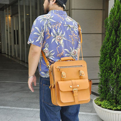 Mens Leather Vertical Work Handbag Briefcase Patterns Leather Pattern Business Bag Leather Craft Pattern