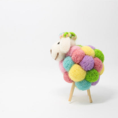 Needle Felted Felting project Animals Sheep Color Cute Craft