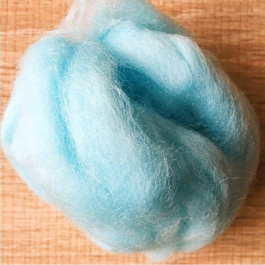 Needle felted wool felting Green New Water wool Roving for felting supplies short fabric easy felt