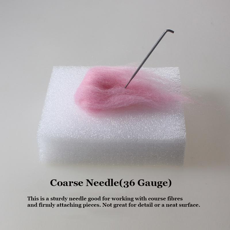 Needle Felting Kit for Beginner 6 Medium Felting Needles Needle Felting Needle with Awl Needle Felting Supplies Needle Felting Tools