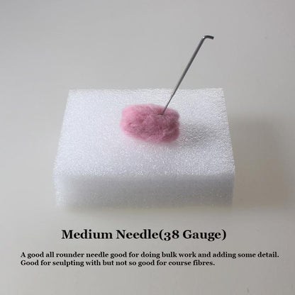 Needle Felting Kit for Beginner 6 Medium Felting Needles Needle Felting Needle with Awl Needle Felting Supplies Needle Felting Tools