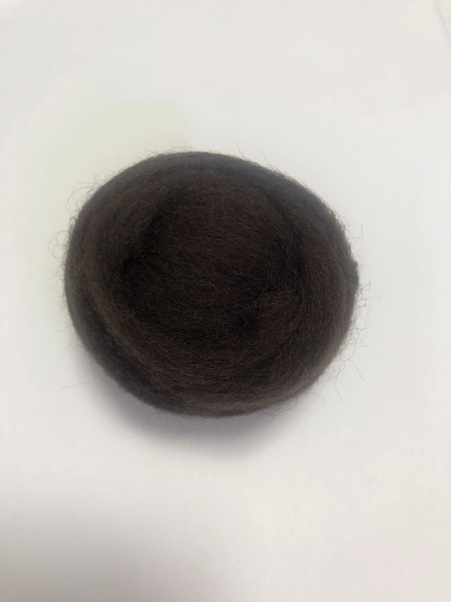 Needle Felting Wool Roving Gray Coffee 66s Merino Wool Roving For Felting Needle Felting Supplies