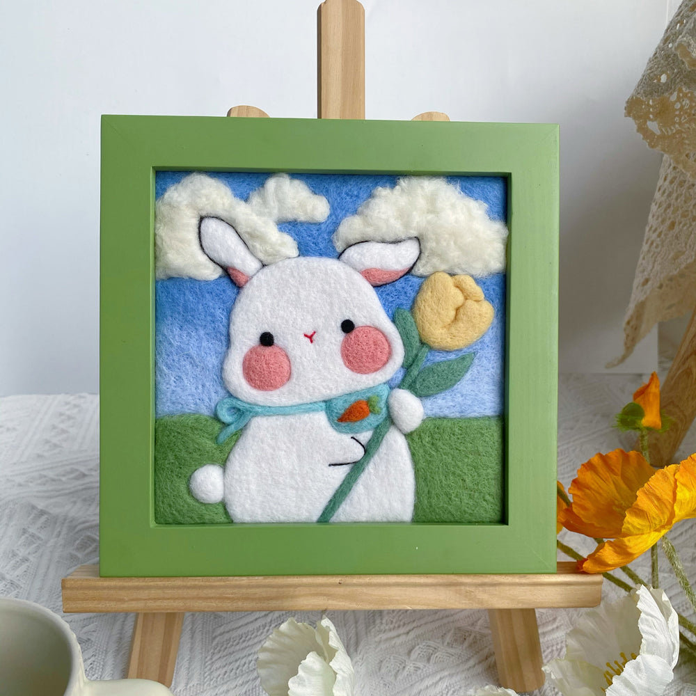 Needle felted Painting Kit Needle felting Van Gogh Needle felting For Beginners