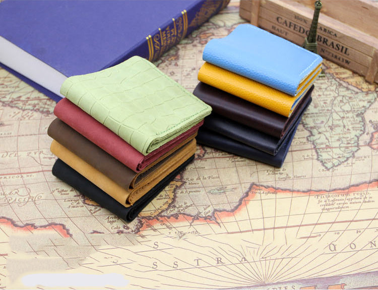 DIY Leather Wallet Kits DIY Leather Project DIY Yellow Leather Billfold DIY Leather Womens Wallet Kit