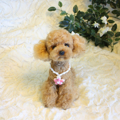 Needle felting 10g Light Coffee wool Curly Wool Curly Fiber for Wool Felt for Poodle Bichon and Sheep