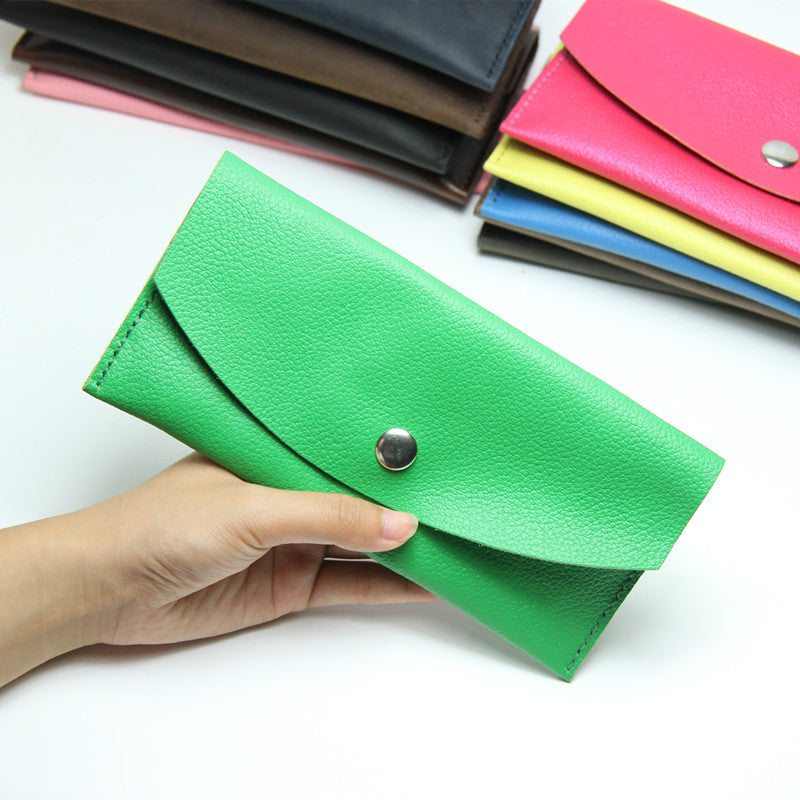 DIY Leather Wallets Kit DIY Green Eco Leather Projects DIY Minimalist Leather Wallet DIY Leather Womens Wallet Kit