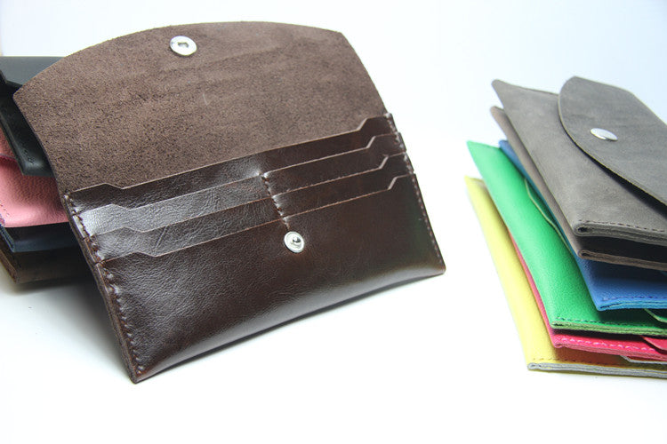 DIY Leather Wallets Kit DIY Green Eco Leather Projects DIY Minimalist Leather Wallet DIY Leather Womens Wallet Kit