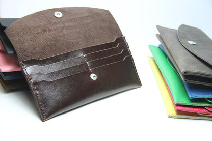 DIY Leather Wallets Kit DIY Green Eco Leather Projects DIY Minimalist Leather Wallet DIY Leather Womens Wallet Kit