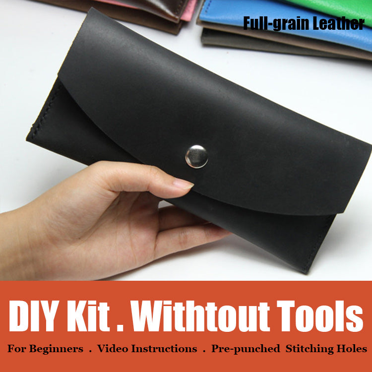 DIY Leather Wallets Kit DIY Leather Projects DIY Minimalist Leather Wallet DIY Leather Womens Wallet Kit