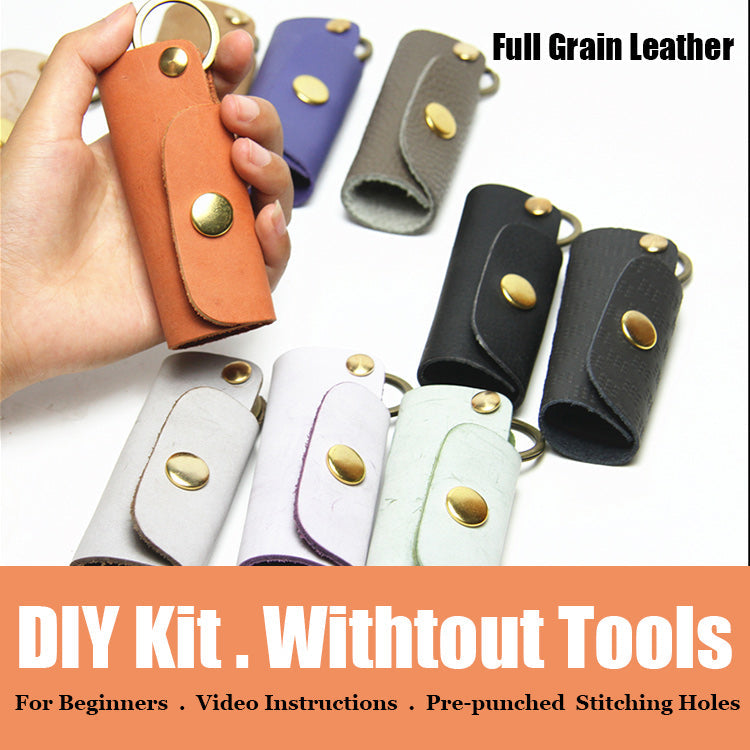 Leather Key Holders Kit DIY Leather Key Organizers Kit DIY Leather Projects DIY Leather Kit